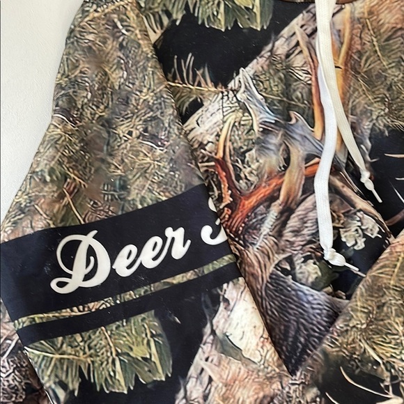 XL No brand light all over Printed Hoodie - Picture 2 of 3